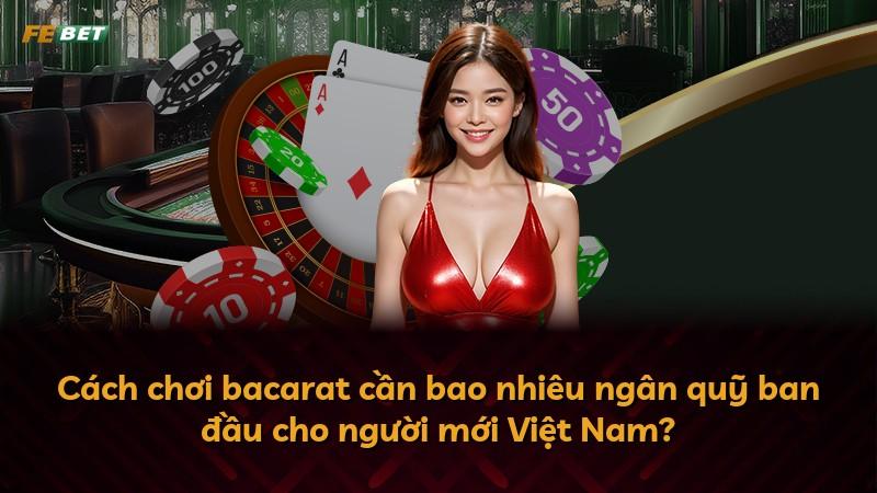 Cách chơi bacarat cần bao nhiêu ngân quỹ ban đầu cho người mới Việt Nam?