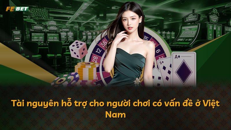 Tài nguyên hỗ trợ cho người chơi có vấn đề ở Việt Nam