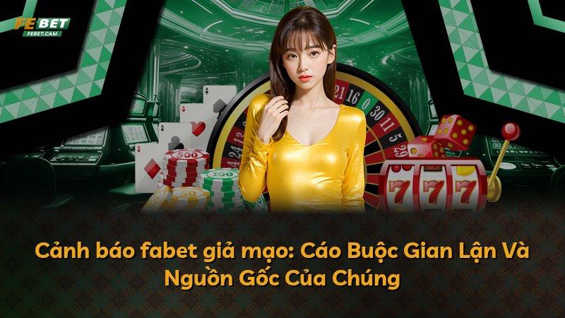 Cảnh báo fabet giả mạo: Cáo Buộc Gian Lận Và Nguồn Gốc Của Chúng