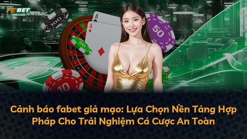 Cảnh báo fabet giả mạo: Lựa Chọn Nền Tảng Hợp Pháp Cho Trải Nghiệm Cá Cược An Toàn