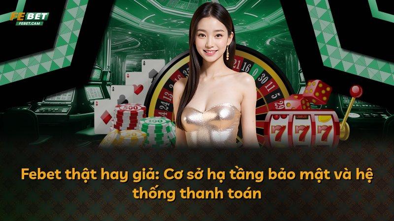 Febet thật hay giả: Cơ sở hạ tầng bảo mật và hệ thống thanh toán