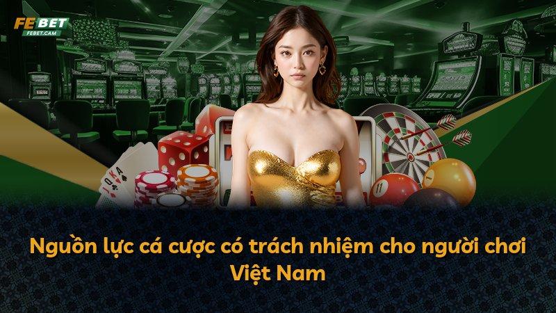 Nguồn lực cá cược có trách nhiệm cho người chơi Việt Nam
