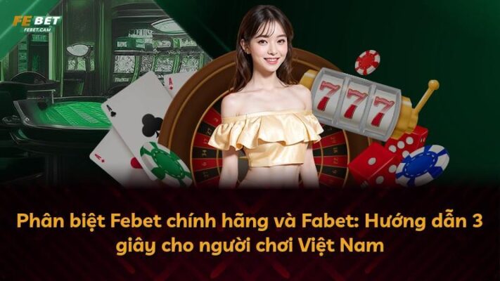 Phân biệt Febet chính hãng và Fabet: Hướng dẫn 3 giây cho người chơi Việt Nam