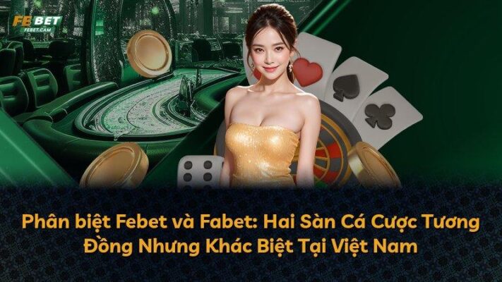 Phân biệt Febet và Fabet: Hai Sàn Cá Cược Tương Đồng Nhưng Khác Biệt Tại Việt Nam