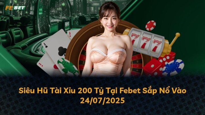 Siêu Hũ Tài Xỉu 200 Tỷ Tại Febet Sắp Nổ Vào 24/07/2025